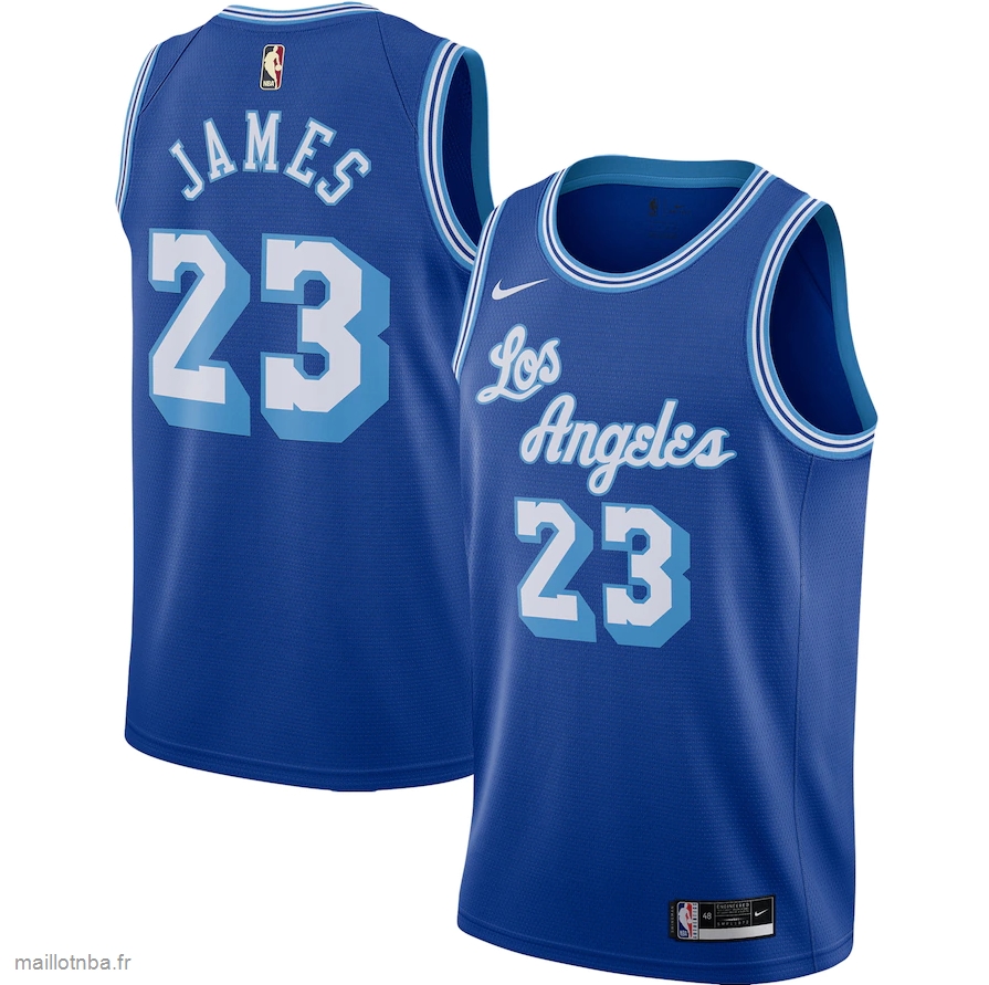 Maillot Los Angeles Lakers LeBron James Nike Royal Hardwood Classics 2020/21 Swingman Jersey - Classic Edition